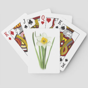Daffodische Blume Spielkarten