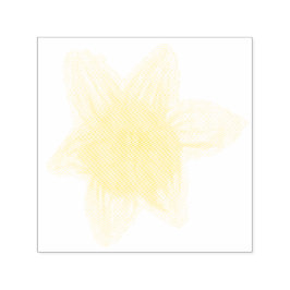 Daffodische Briefmarke Permastempel