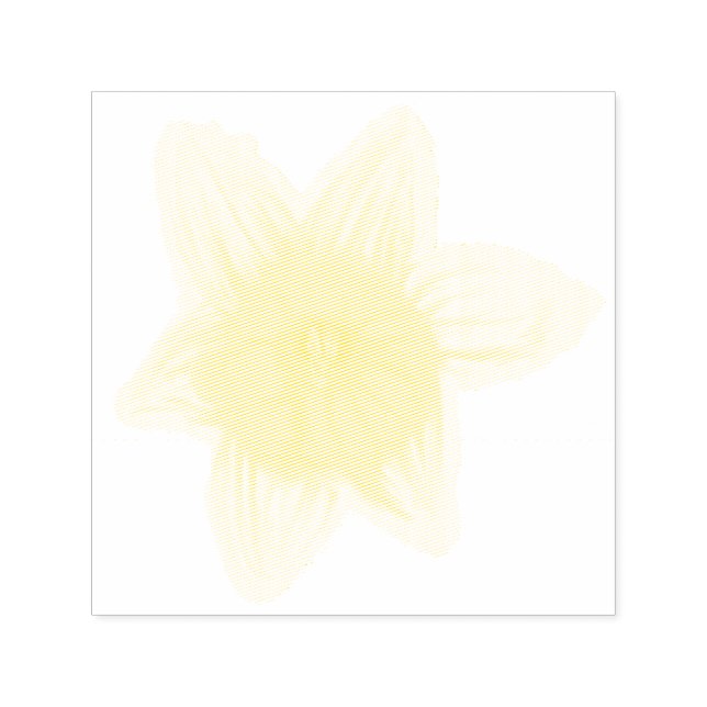 Daffodische Briefmarke Permastempel (Design)