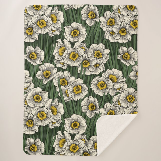 Daffodischer Garten Sherpadecke (Vorderseite)