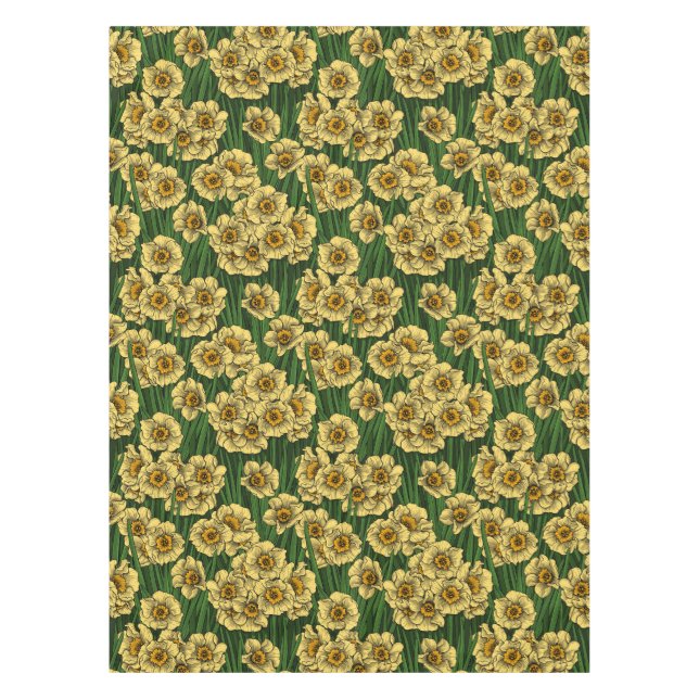 Daffodischer Garten Tischdecke (Vorderseite)