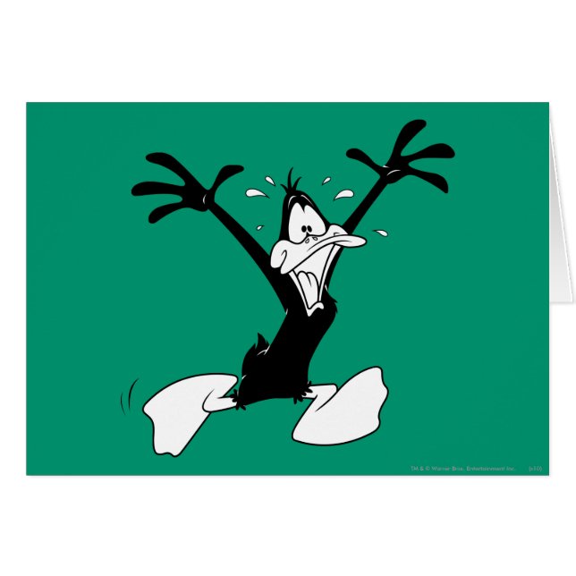 DAFFY DUCK™ aufgeregt (Vorderseite (Horizontal))