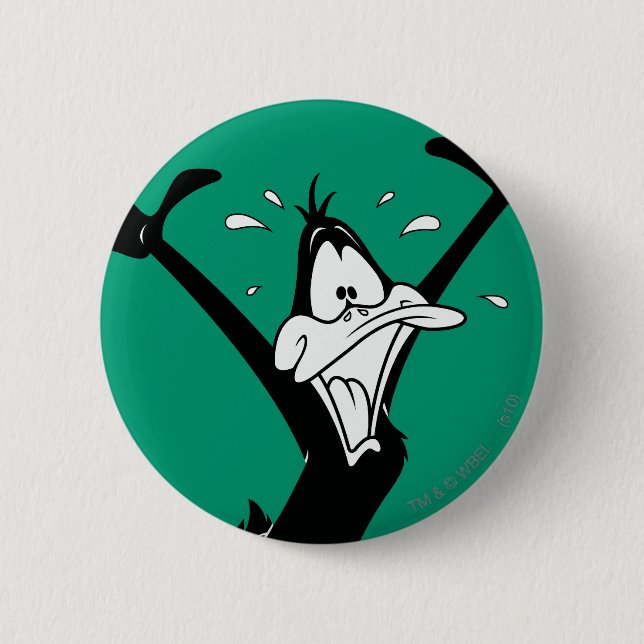 DAFFY DUCK™ aufgeregt Button (Vorderseite)