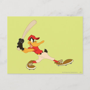 DAFFY DUCK™ Batter up Postkarte