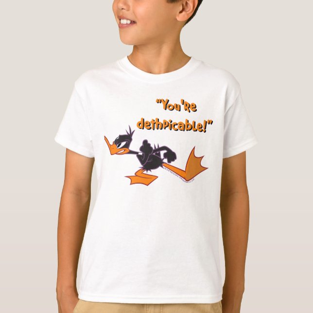 DAFFY DUCK™ bereit für den Kampf T-Shirt (Vorderseite)