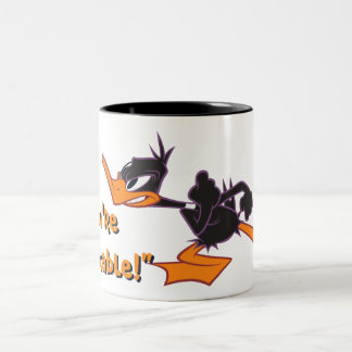 DAFFY DUCK™ bereit für den Kampf Zweifarbige Tasse