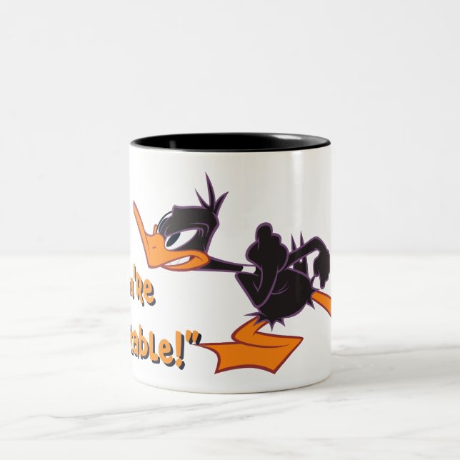 DAFFY DUCK™ bereit für den Kampf Zweifarbige Tasse (Mittel)