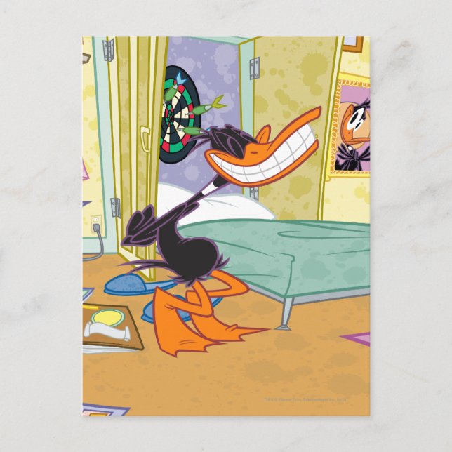 DAFFY DUCK™ Big Smile Postkarte (Vorderseite)