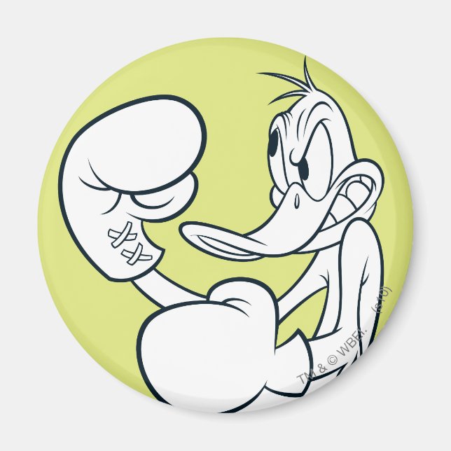 DAFFY DUCK™ Boxing Magnet (Vorne)