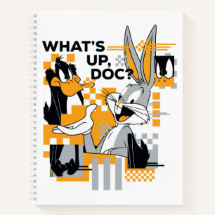 DAFFY DUCK™ & BUGS BUNNY™ Glitch Notizbuch