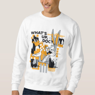 DAFFY DUCK™ & BUGS BUNNY™ Glitch Sweatshirt