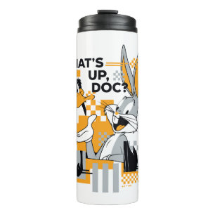 DAFFY DUCK™ & BUGS BUNNY™ Glitch Thermosbecher