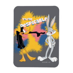 DAFFY DUCK™ & BUGS BUNNY™ "You are Despicable" Magnet