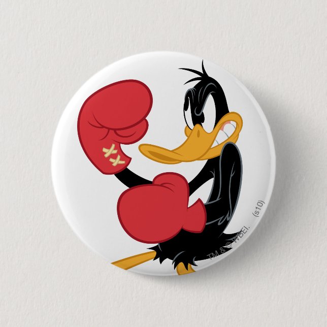 DAFFY DUCK™ der Boxer Button (Vorderseite)