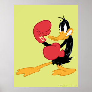DAFFY DUCK™ der Boxer Poster