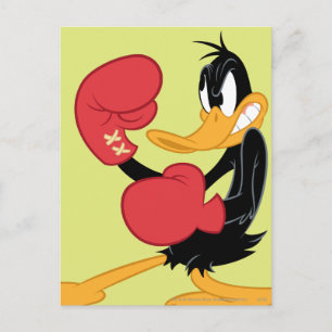 DAFFY DUCK™ der Boxer Postkarte