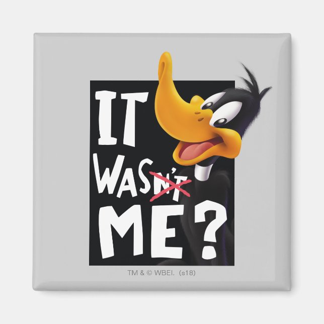 DAFFY DUCK™ - Es war nicht ich / war ich Magnet (Vorne)