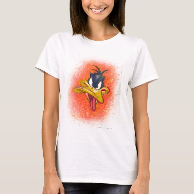 DAFFY DUCK™ in Orange T-Shirt (Vorderseite)