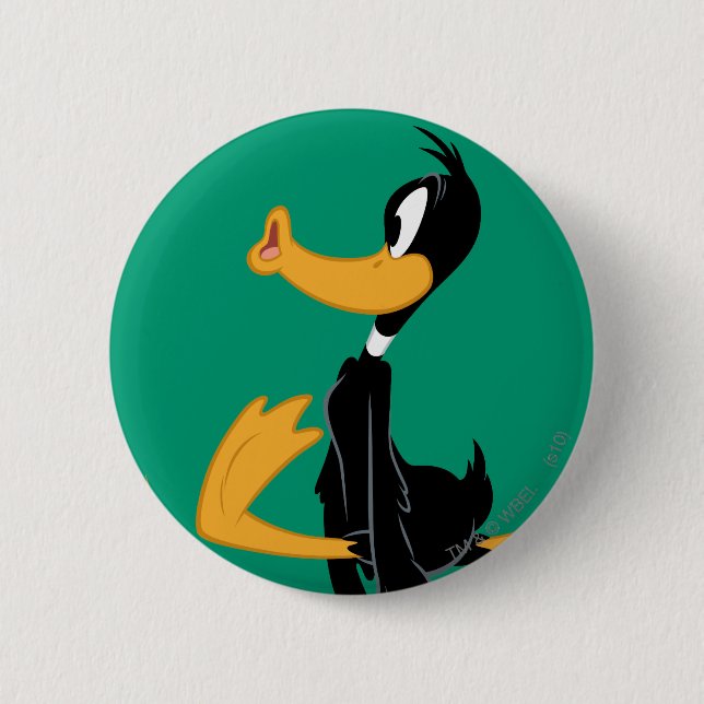 DAFFY DUCK™ ist verrückt Button (Vorderseite)
