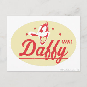 DAFFY DUCK™ Kaninchensaison Postkarte