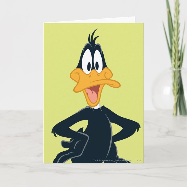 DAFFY DUCK™ KARTE (Vorderseite)