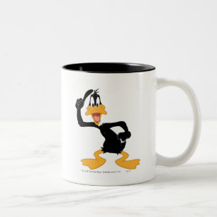 DAFFY DUCK™ mit einer großartigen Idee Zweifarbige Tasse