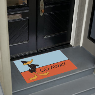 DAFFY DUCK™ mit überlaufener Farbe für Waffen Fußmatte