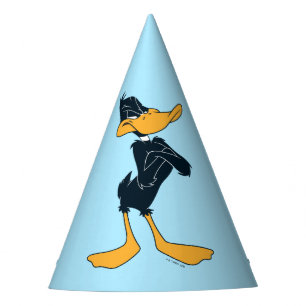 DAFFY DUCK™ mit überlaufener Farbe für Waffen Partyhütchen