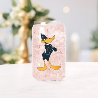 DAFFY DUCK™ mit überquerten Waffen Dosenglas