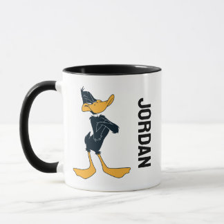 DAFFY DUCK™ mit überquerten Waffen | Name hinzufüg Tasse