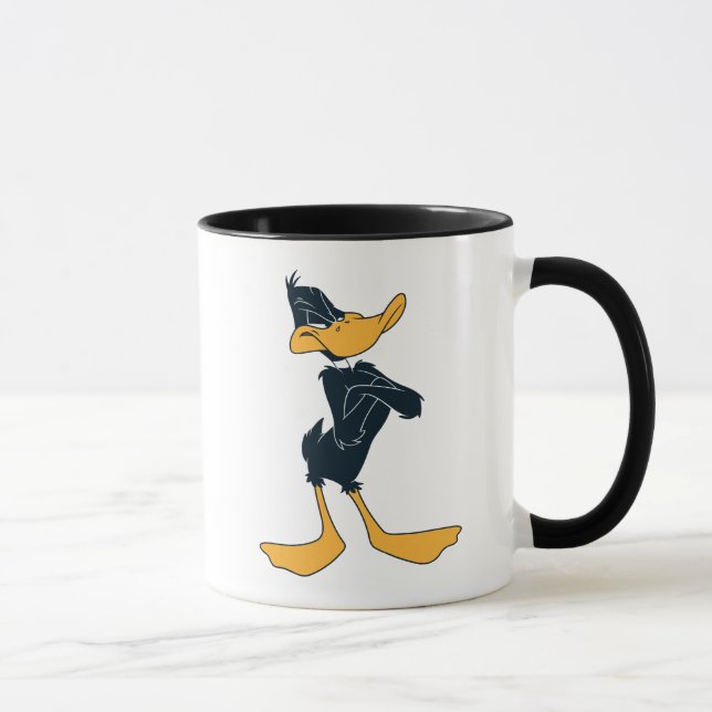 DAFFY DUCK™ mit überquerten Waffen Tasse (Rechts)