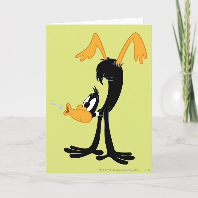 DAFFY DUCK™ Pfeifen Karte (Vorderseite)