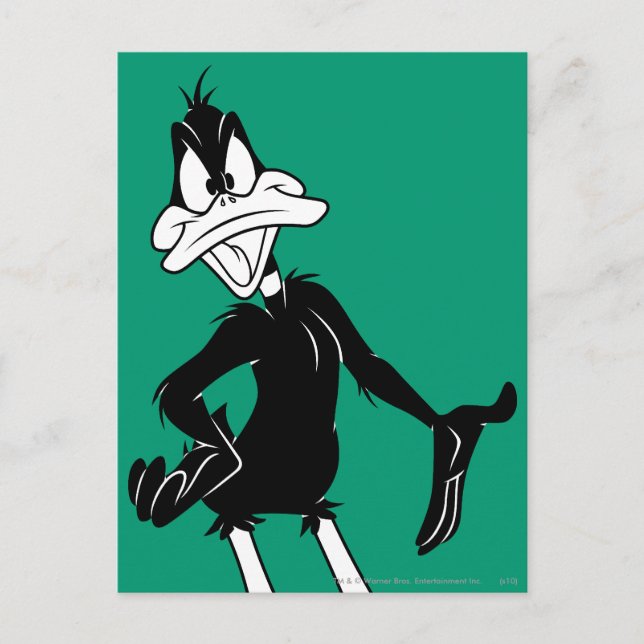 DAFFY DUCK™ POSTKARTE (Vorderseite)