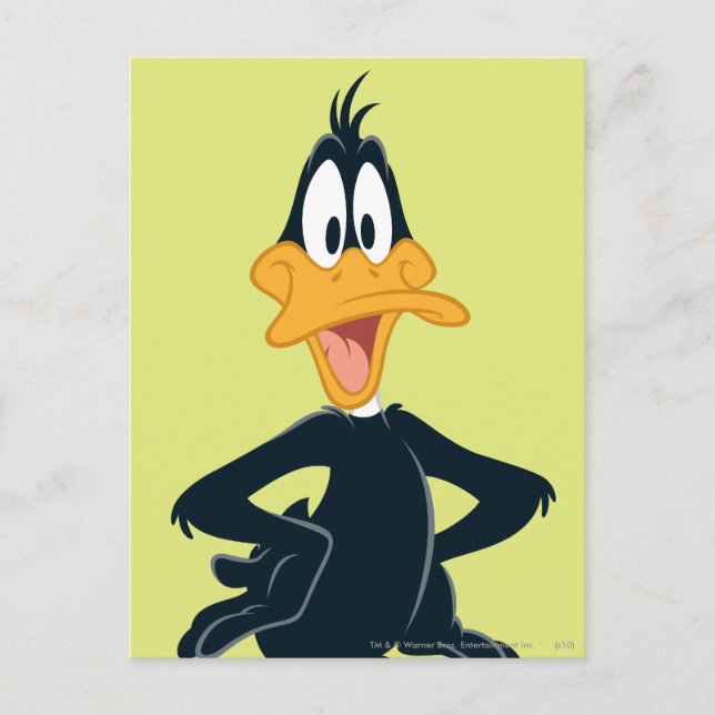 DAFFY DUCK™ POSTKARTE (Vorderseite)