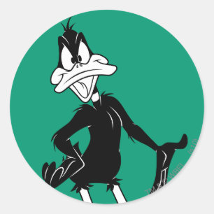 DAFFY DUCK™ RUNDER AUFKLEBER