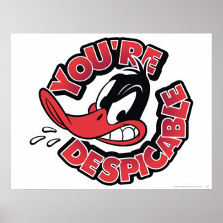 DAFFY DUCK™ - Sie sind verächtlich Poster