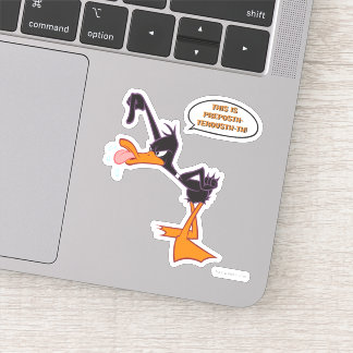 DAFFY DUCK™-Sprechblase Aufkleber