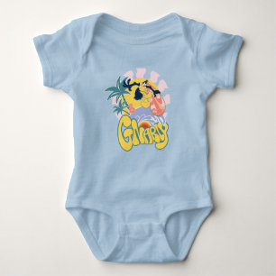 DAFFY DUCK™ Surfing - Gnarly Baby Strampler