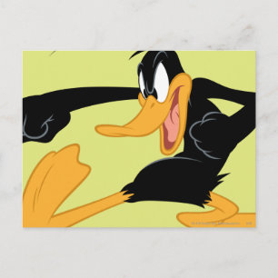 DAFFY DUCK™ Swinging a Punch Postkarte