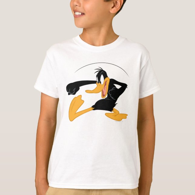 DAFFY DUCK™ Swinging a Punch T-Shirt (Vorderseite)