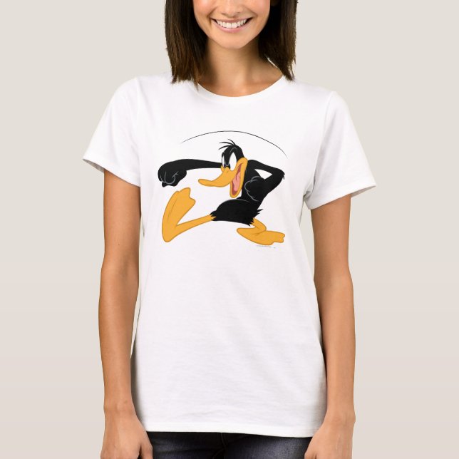 DAFFY DUCK™ Swinging a Punch T-Shirt (Vorderseite)