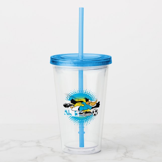 DAFFY DUCK™ Team Argentina Soccer Graphic Acryltrinkbecher (Vorderseite)