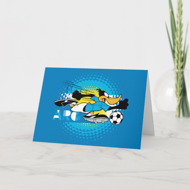 DAFFY DUCK™ Team Argentina Soccer Graphic Karte (Vorderseite)
