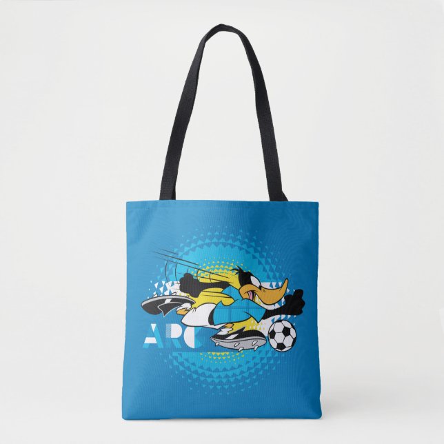 DAFFY DUCK™ Team Argentinien Fußball-Grafik (Vorderseite)