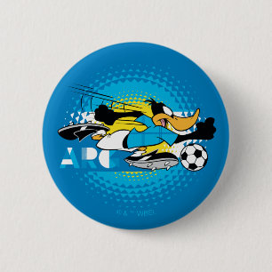 DAFFY DUCK™ Team Argentinien Fußball-Grafik Button