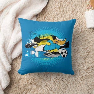 DAFFY DUCK™ Team Argentinien Fußball-Grafik Kissen