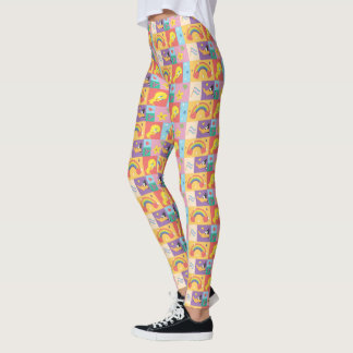 DAFFY DUCK™ & TWEETY™ - Pride-Muster Leggings