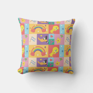 DAFFY DUCK™ & TWEETY™ - Stolz-Pattern Kissen