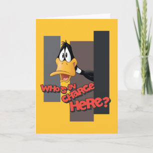 DAFFY DUCK™ "Wer ist hier verantwortlich?" Karte