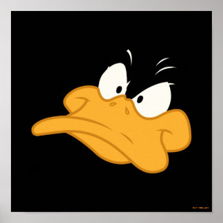 DAFFY DUCK™-Wut-Gesicht Poster